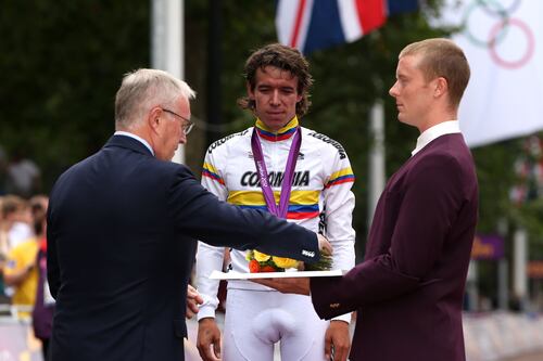 Ellos fueron los dos ciclistas colombianos que acompañaron a Rigo en los Juegos Olímpicos de 2012