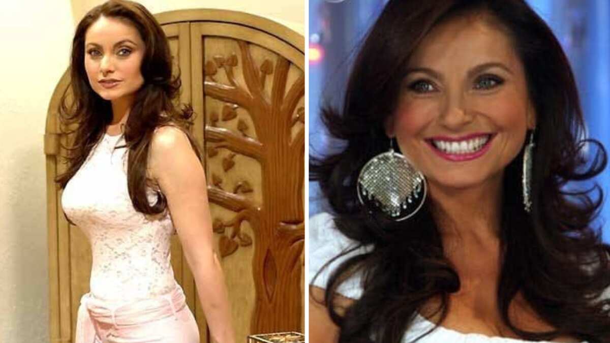 Elizabeth Gutiérrez durante su paso por las telenovelas transformacion