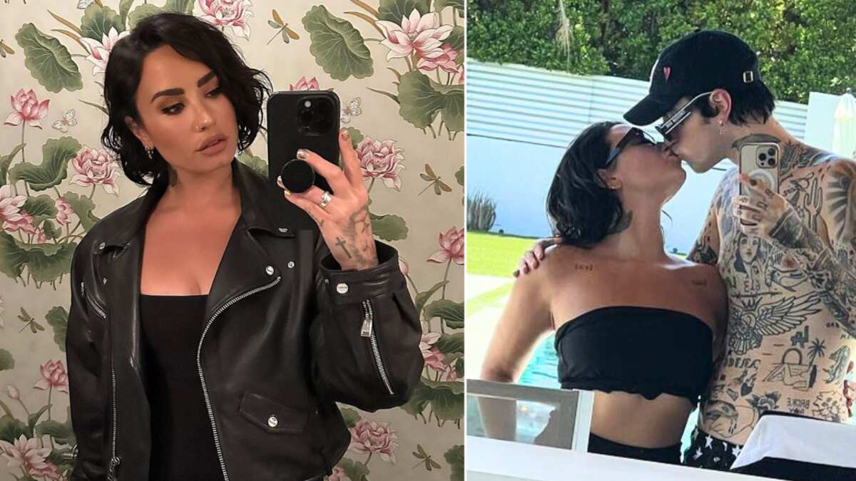 Tras un año de relación, Demi Lovato se comprometió con Jordan ‘Jutes’.