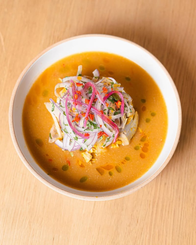 Encebollado del restaurante Cotoa