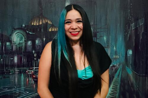 Krysia González: la pintora mexicana que te empuja hacia un “Vértigo del Abismo”