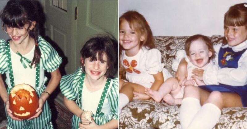 “Más fuerte que el gen Derbez”: Jennifer Garner compartió fotos de sus hermanas y son igualitas