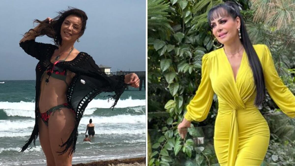 Laura Flores y Maribel Guardia looks