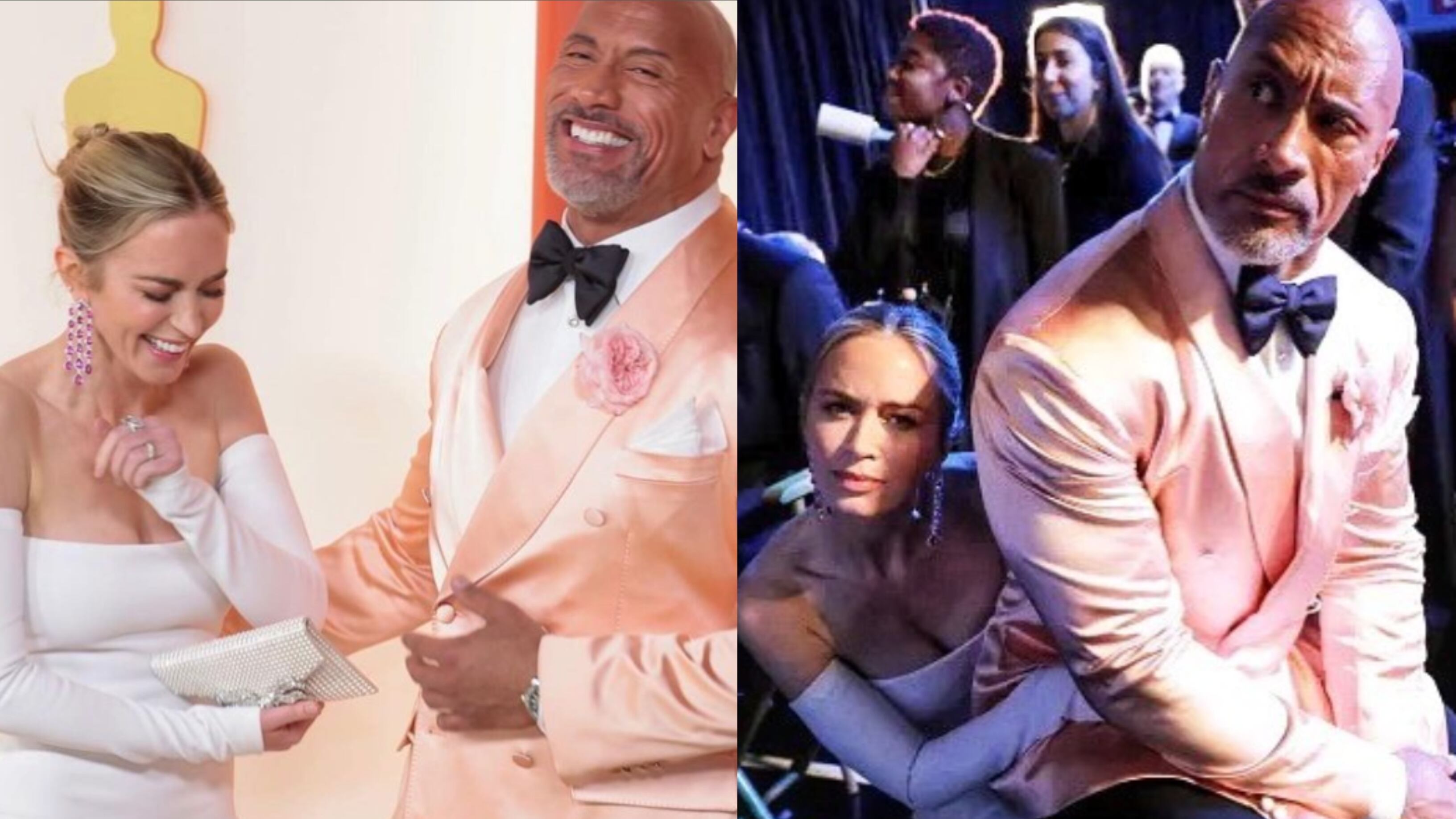 Dwayne Johnson y Emily Blunt