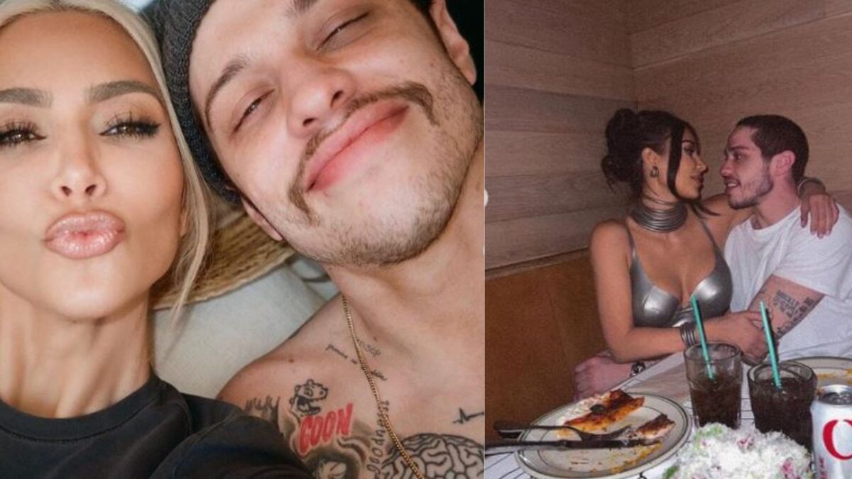 Kim Kardashian y Pete Davidson hacen todo lo posible para estar juntos.
