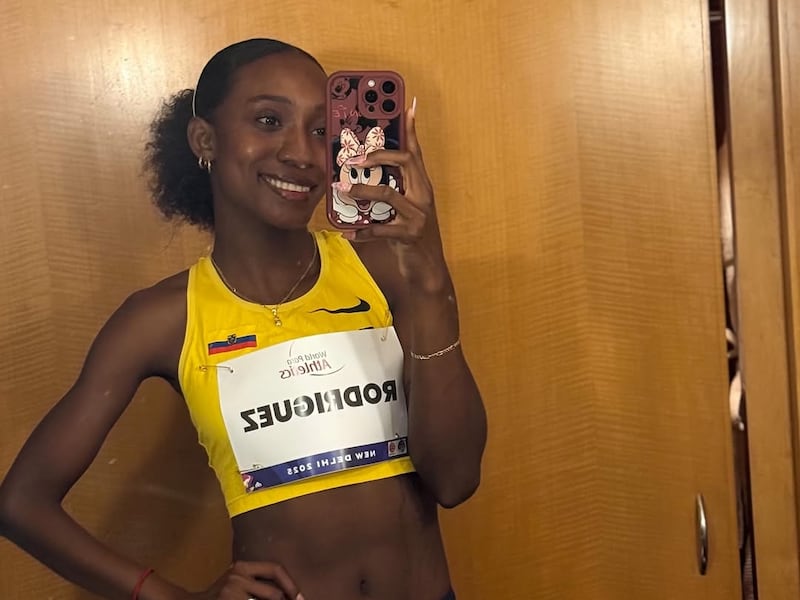 Kiara Rodríguez atleta ecuatoriana