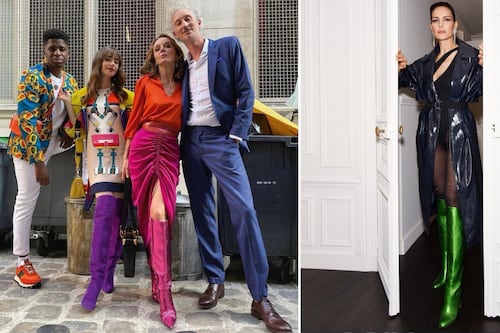 Miss México fue la creadora de las botas metalizadas en tendencia: conoce a su diseñadora