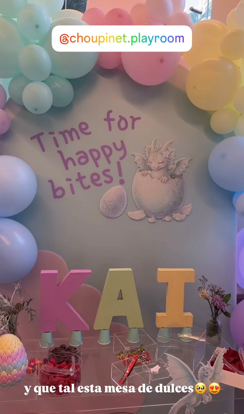 Así fue el cumpleaños de Kailani Derbez