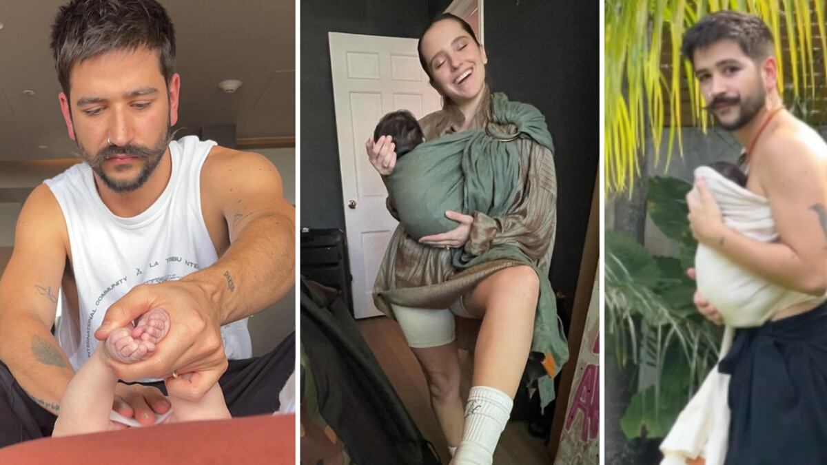 Evaluna mostró el rostro de su hija Índigo