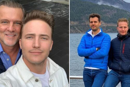 Hijo de René Strickler y su esposo anunciaron que esperan a su primer bebé juntos y así fue la revelación de género