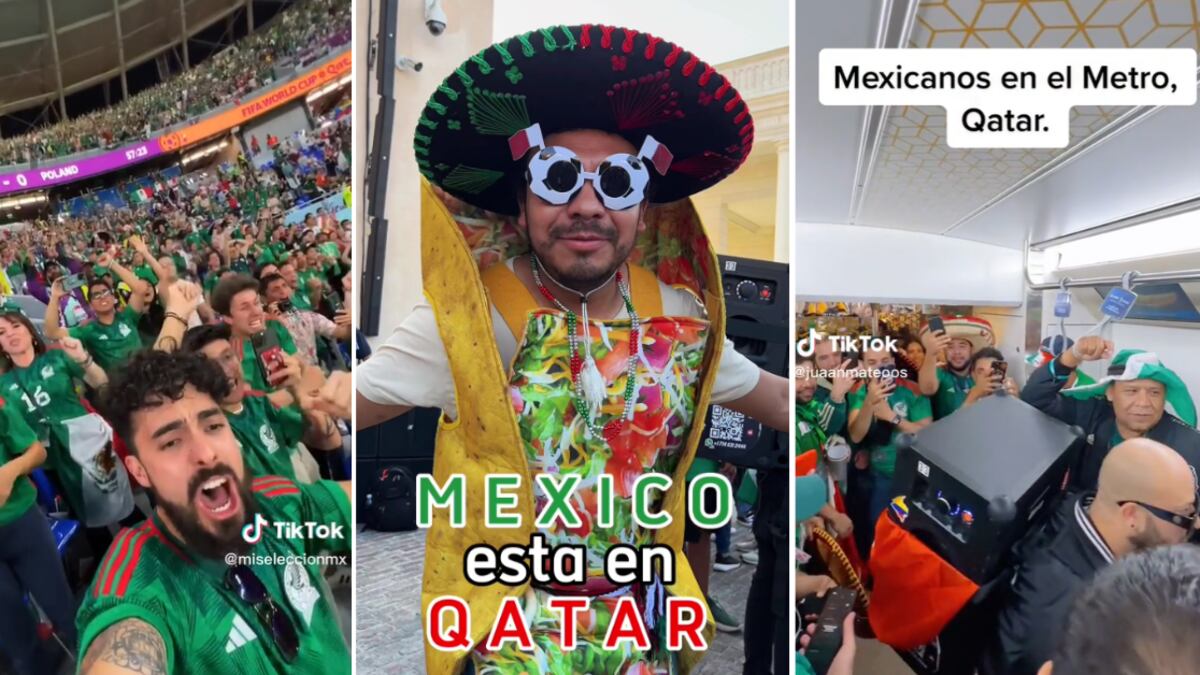Mejores momentos de los aficionados mexicanos Qatar 2022
