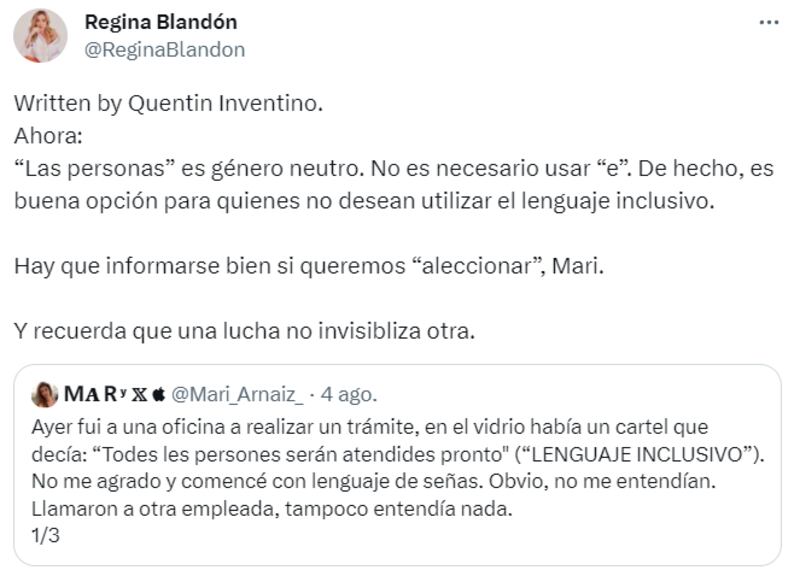 Regina Blandón