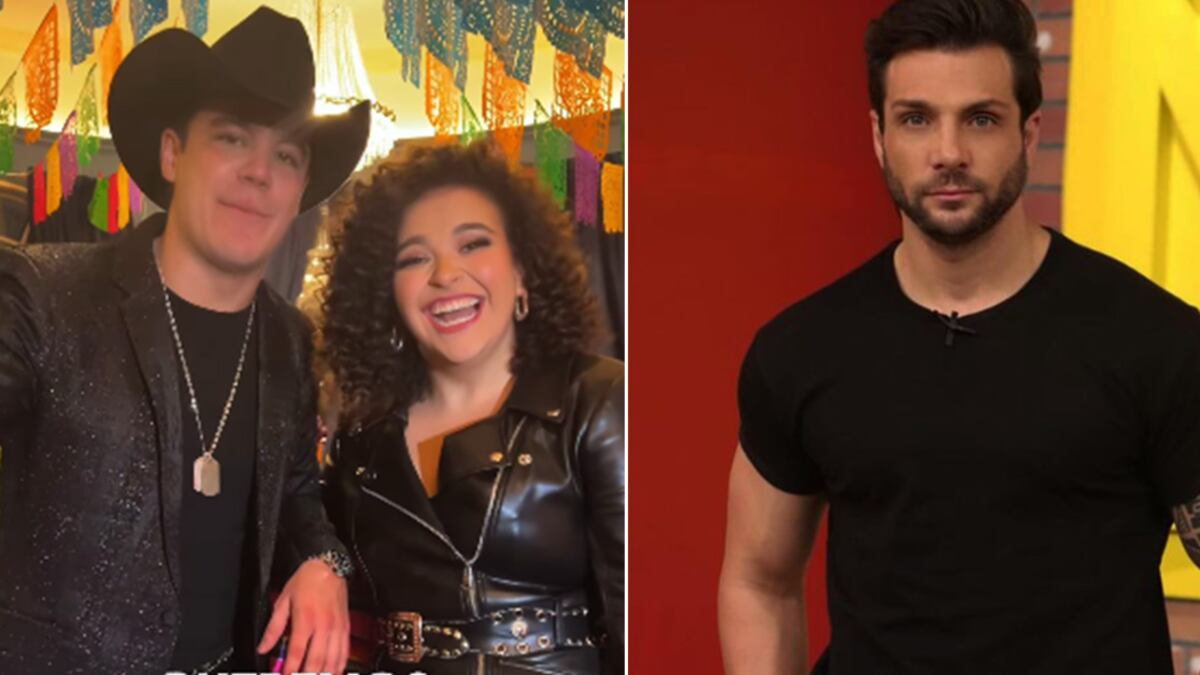 Lucero Mijares y Nicola Porcella