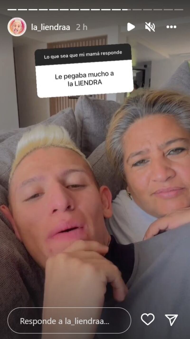 La mamá de La Liendra se atrevió a opinar sobre el miembro de su hijo