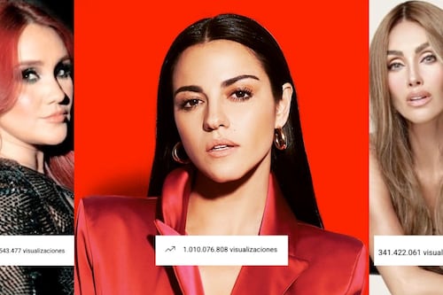 Maite Perroni supera a Anahí y Dulce María en Youtube; cuadruplica sus reproducciones