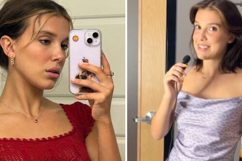 “Parece mucho más vieja”: Millie Bobbie Brown se llena de críticas por su look y dicen que parece “de 65″