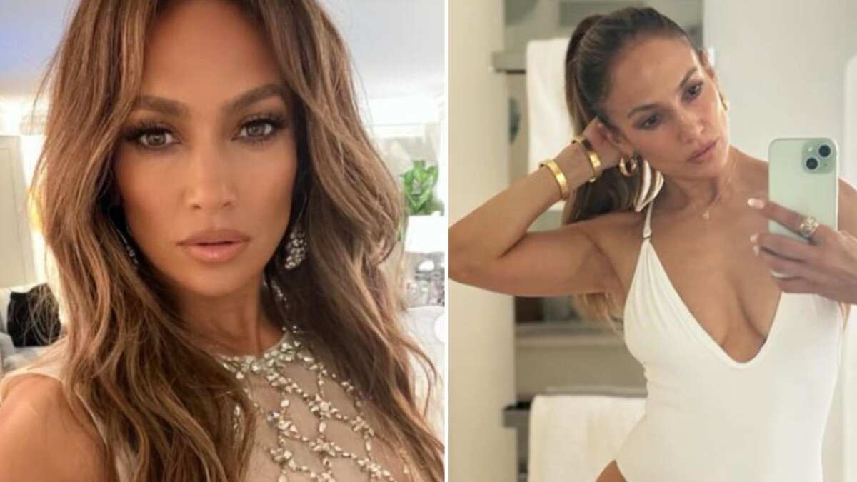 Jennifer López selfie