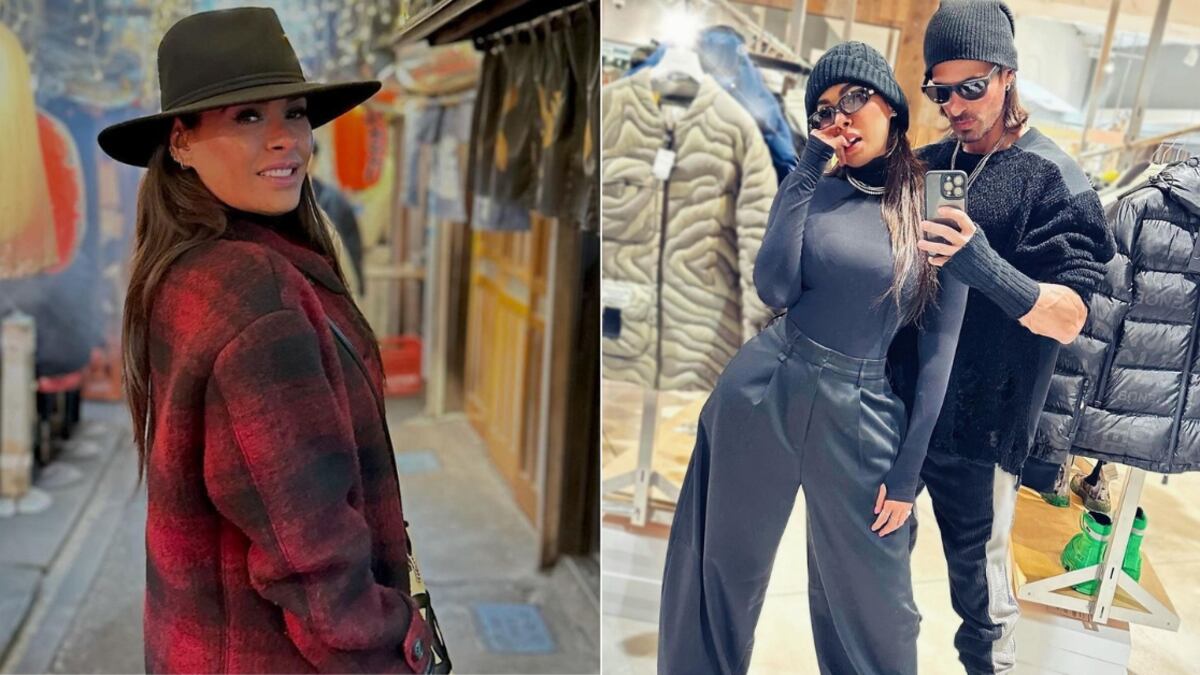 Isaac Moreno exhibió uno de los gestos de Galilea Montijo durante sus vacaciones en Japón.