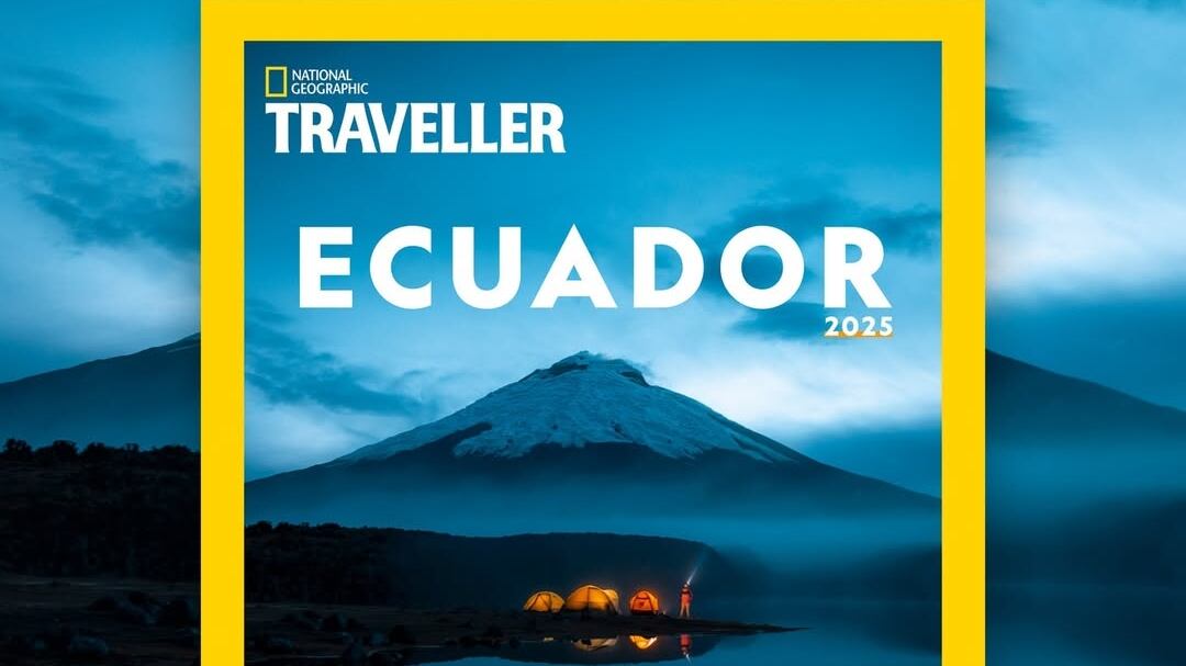 Portada de National Geographic Traveller UK invita a descubrir Ecuador en 2025.