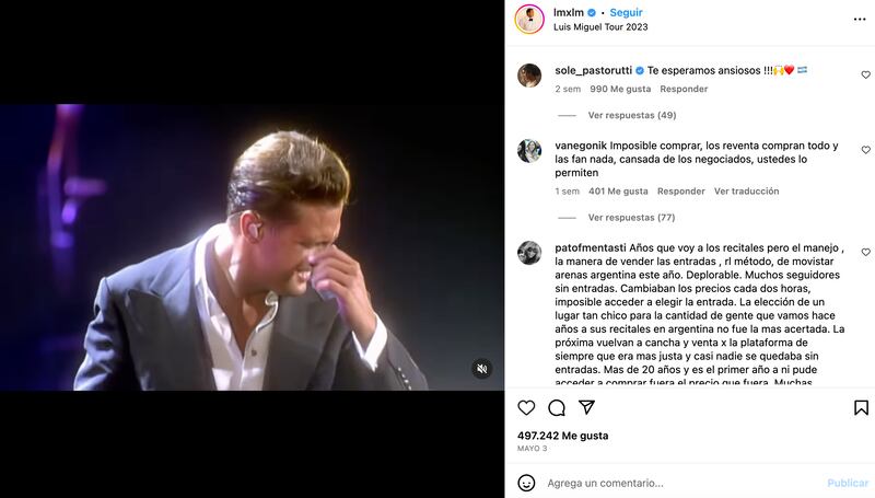 Luis Miguel Tour 2023