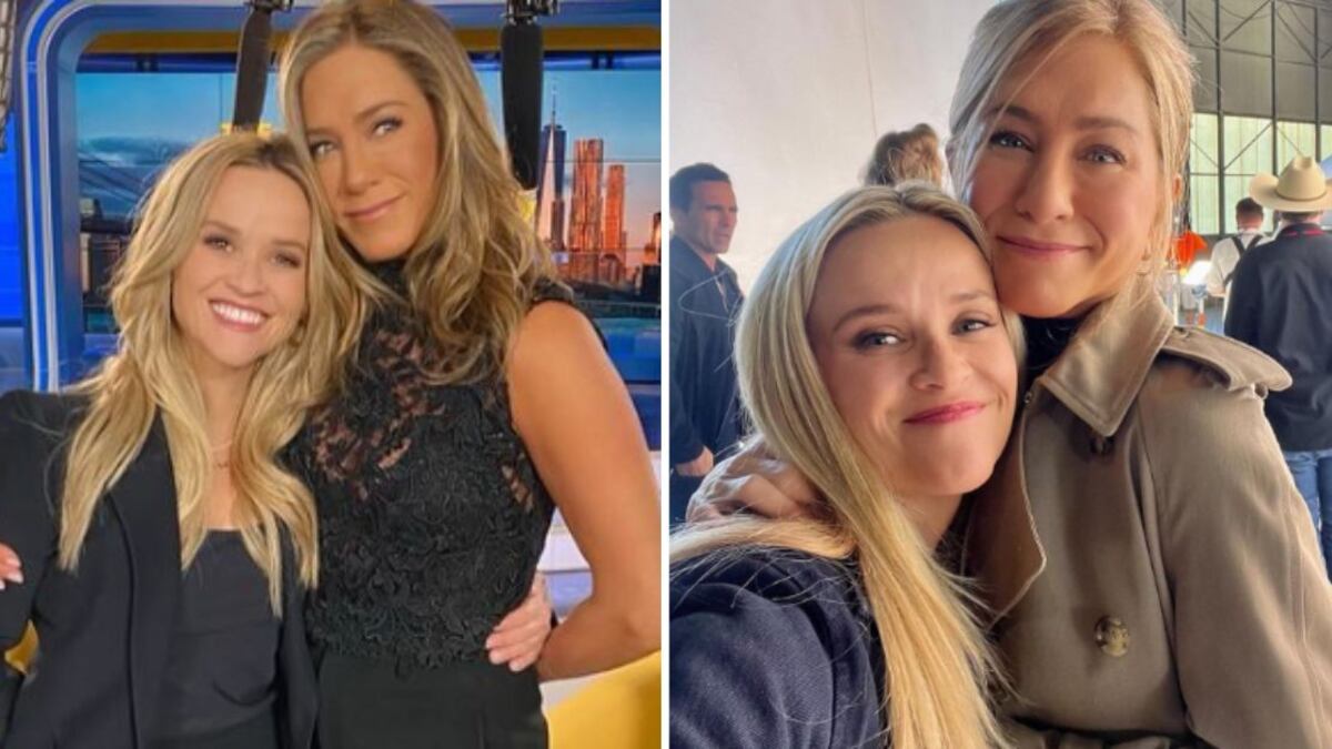 La ejemplar amistad de Reese Witherspoon y Jennifer Aniston