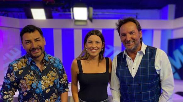 Andrés Caniulef, Paula Escobar y Daniel Fuenzalida