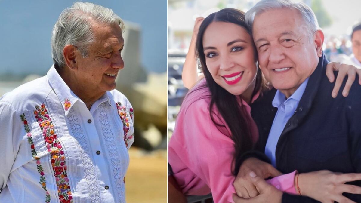 El presidente de México, Andrés Manuel López Obrador y la Diputada Federal de Morena Julieta Ramírez Padilla