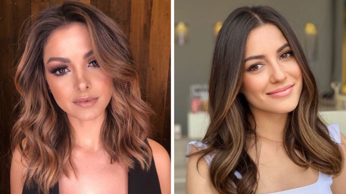 Mechas balayage para cabello oscuro