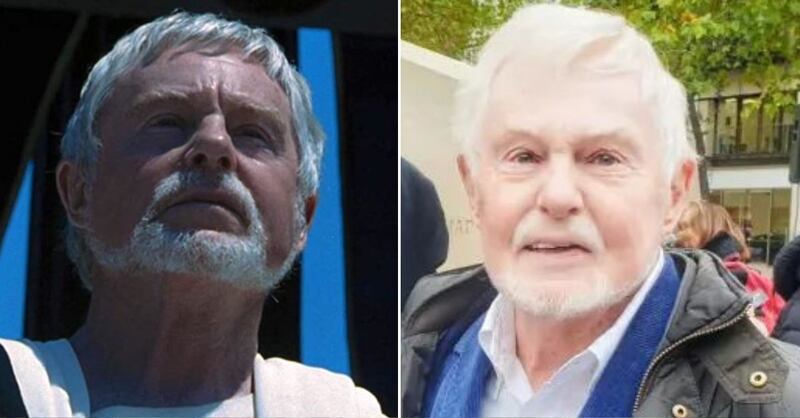 Derek Jacobi en 'Gladiador' y en la actualidad