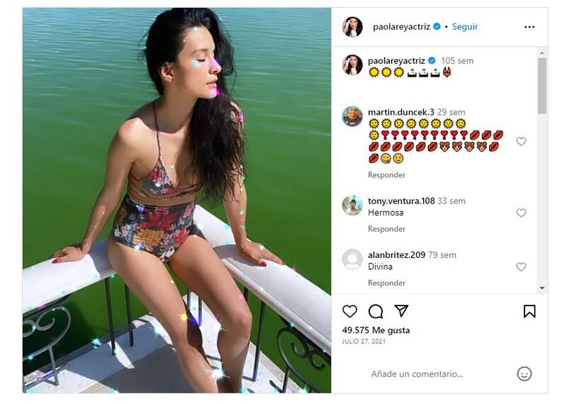 Paola Rey tiene el traje de baño que más favorece