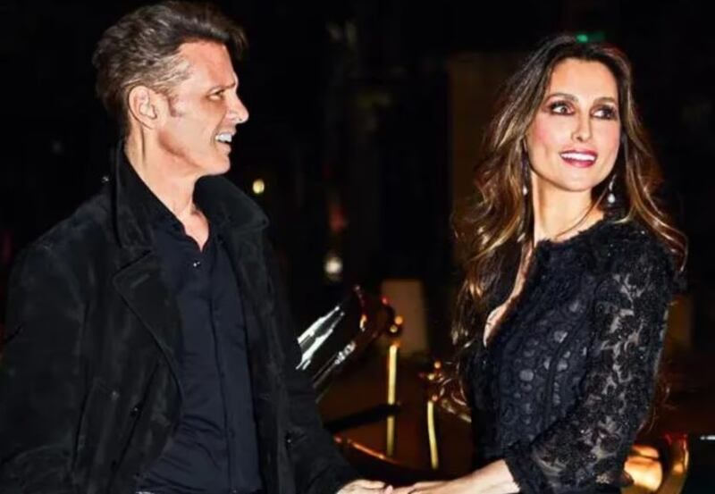 Luis Miguel y Paloma Cuevas