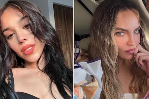 El inesperado detalle en el outfit de Belinda que robó miradas en su encuentro con Danna