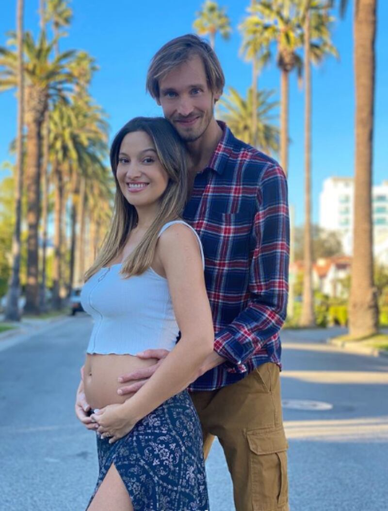 Daniela Palavecino espera a su primer hijo junto a Deniss Rakovich