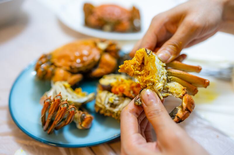 Nutrientes del cangrejo