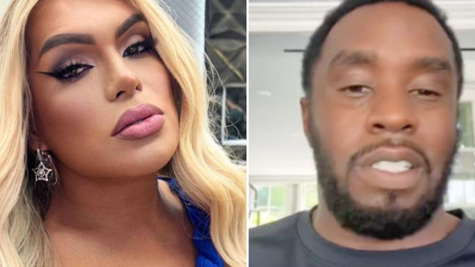 Wendy Guevara y Sean 'Diddy' Combs