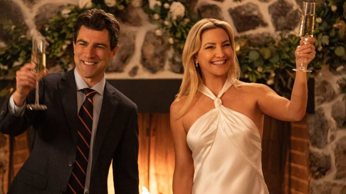 Max Greenfield and Kate Hudson  en 'Una nueva jugada'