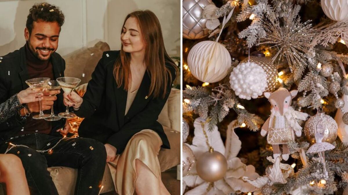 Looks Navidad parejas