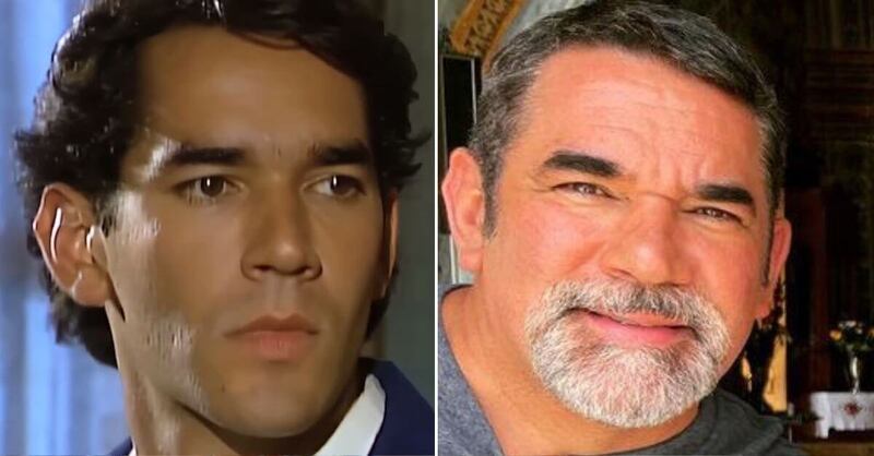 Eduardo Santamarina en 'La dueña' y en la actualidad