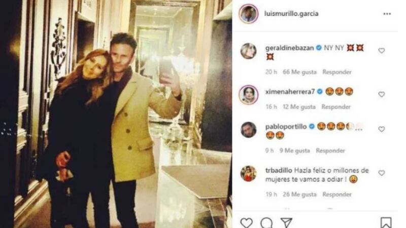 En el 2022, la actriz Geraldine Bazán sostuvo un romance fugaz con el empresario Luis Murillo.