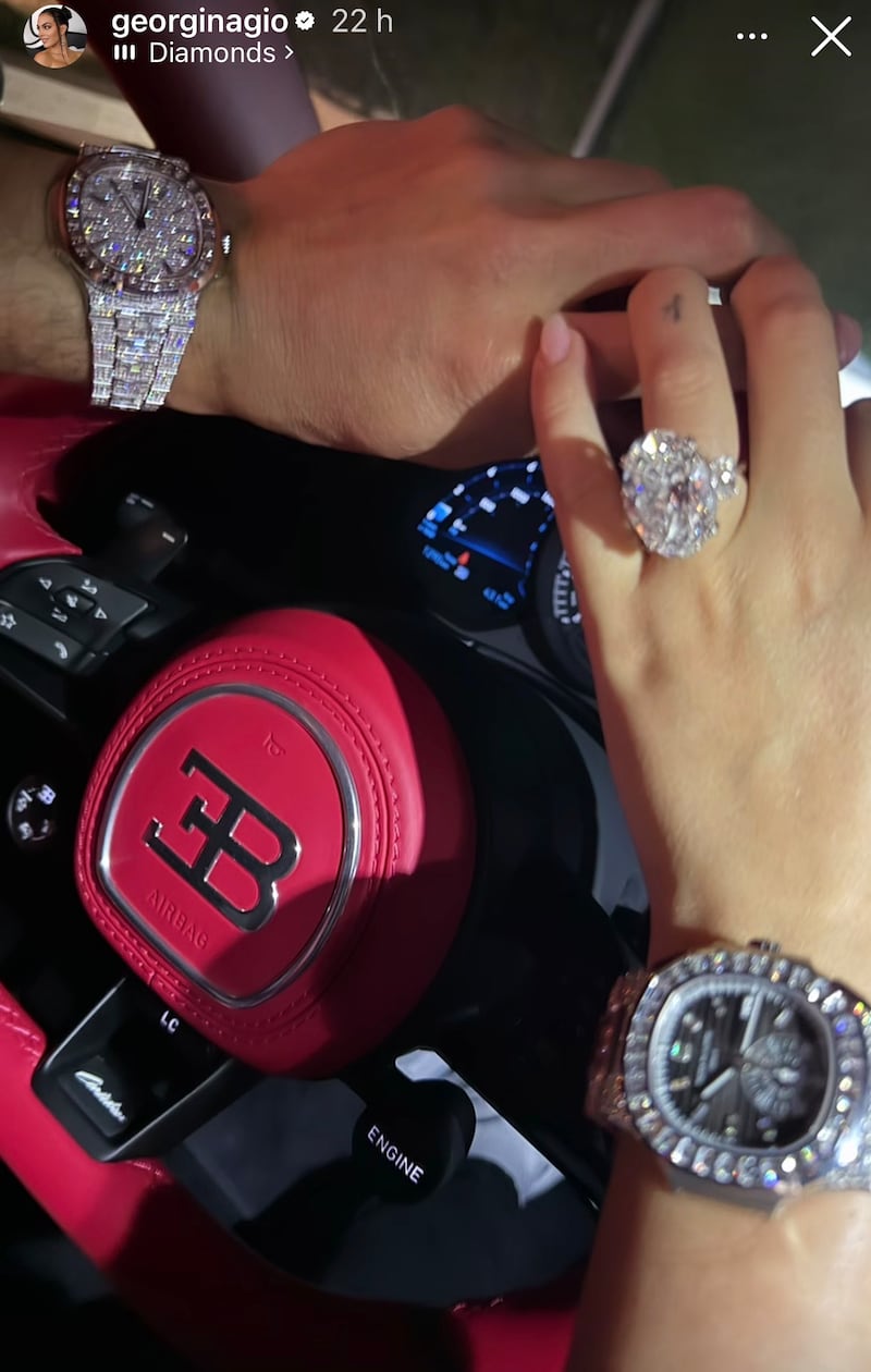 La millonaria foto de Georgina Rodríguez y Cristiano Ronaldo que escandalizó