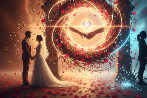 San Valentín como portal energético: bodas, rupturas y compromisos marcados por estas fechas