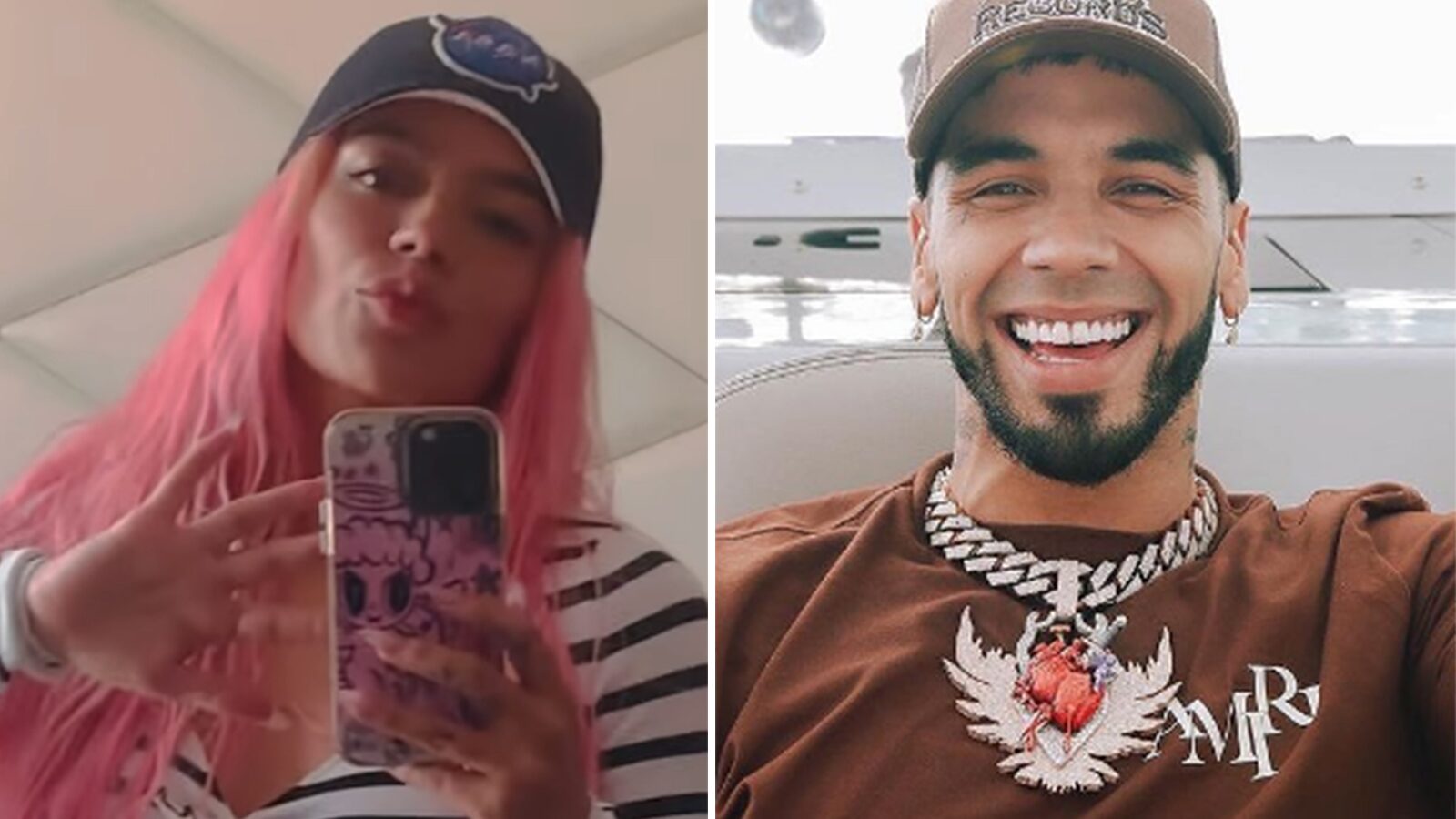 Tras despampanantes fotos de Karol G le piden que vuelva con Anuel.