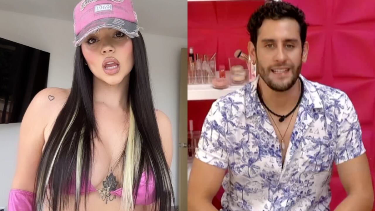 La Segura y Sebastián González desde sus redes sociales