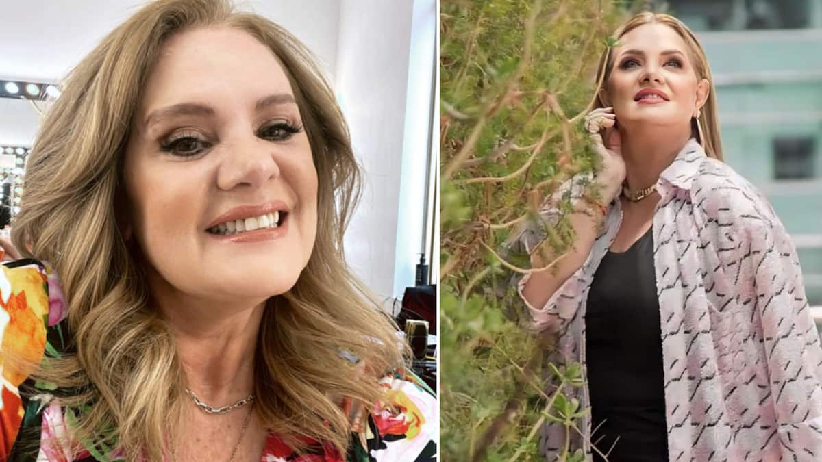 Erika Buenfil presumió su figura en traje de baño durante sus vacaciones por Cancún.