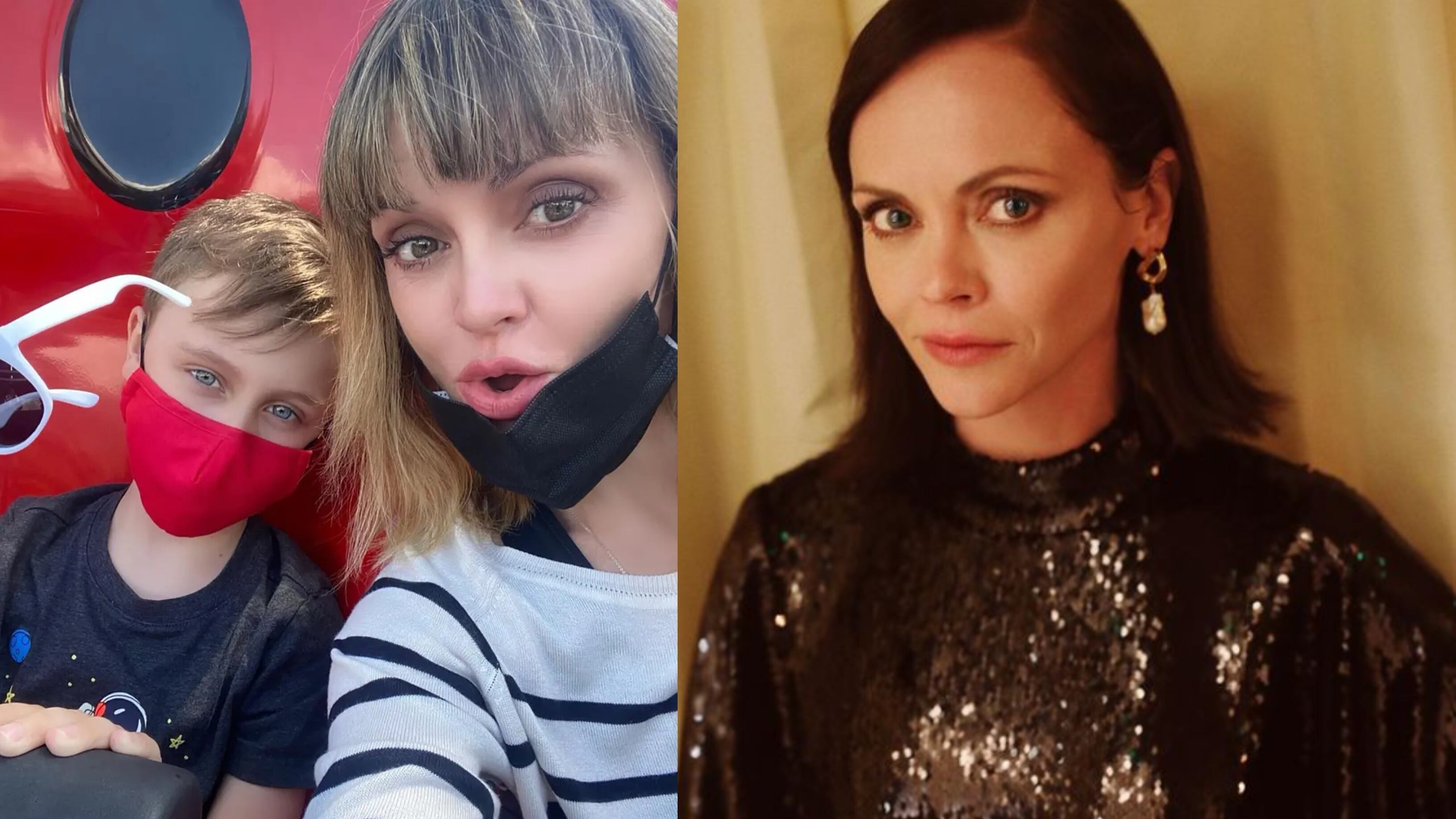 Christina Ricci se ha enfocado en ejercer una crianza amorosa con sus hijos