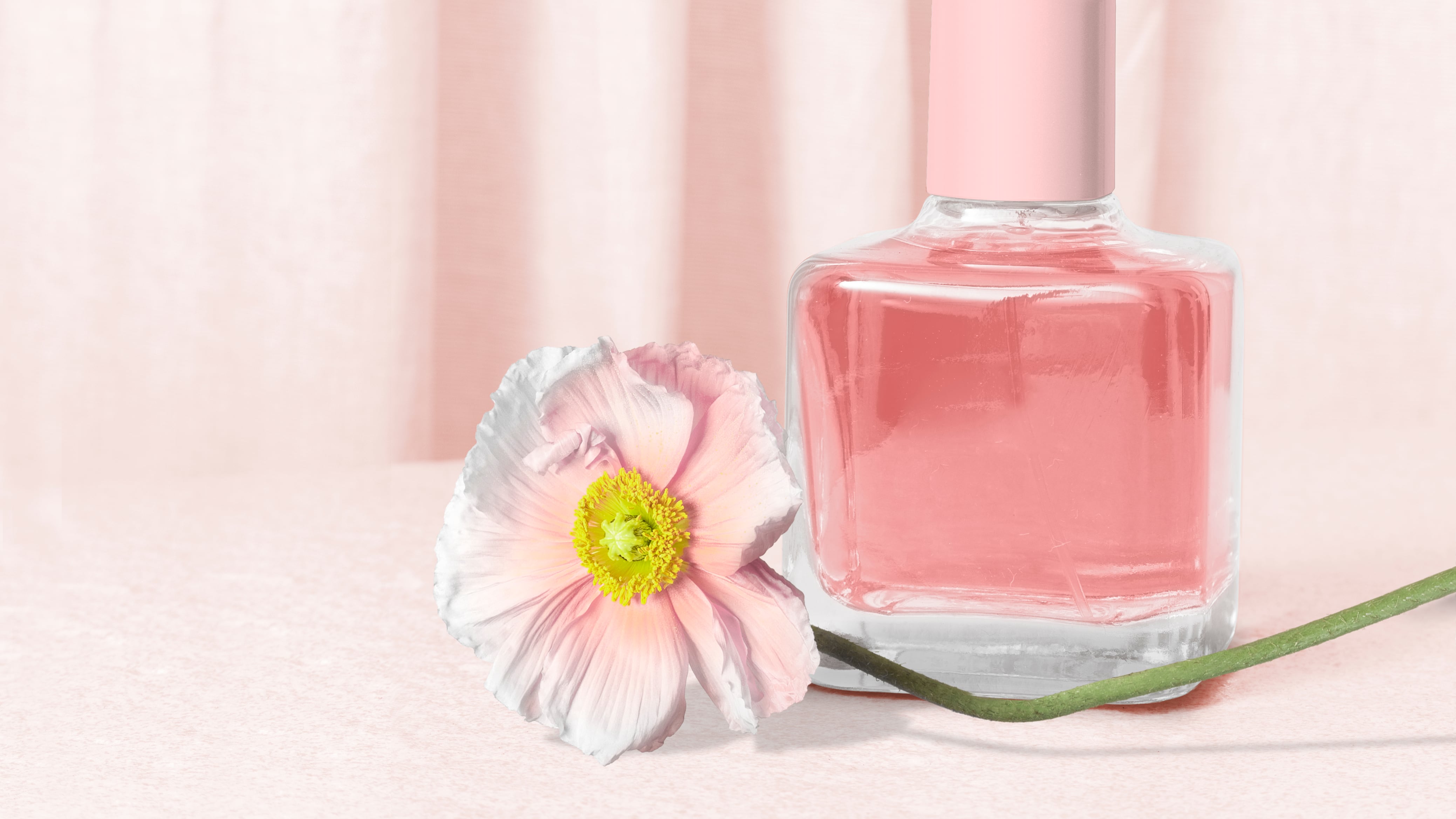 Perfume floral rosa