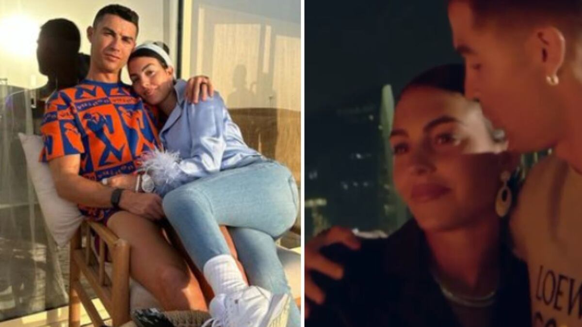 Georgina Rodríguez y Cristiano Ronaldo