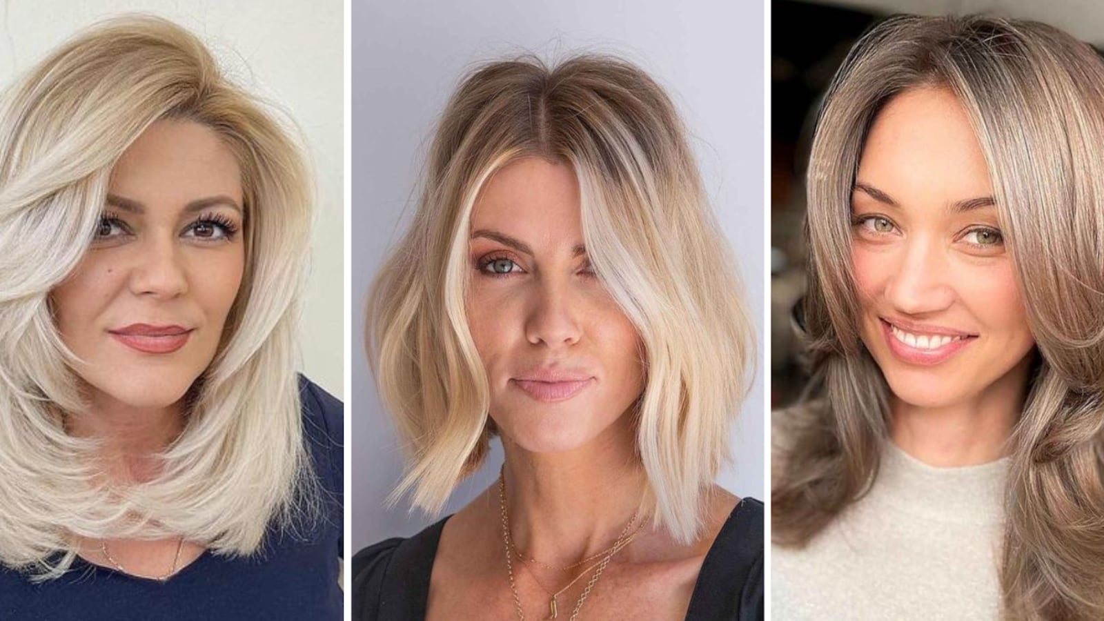 Tinte rubio claro para mujeres de 40 años