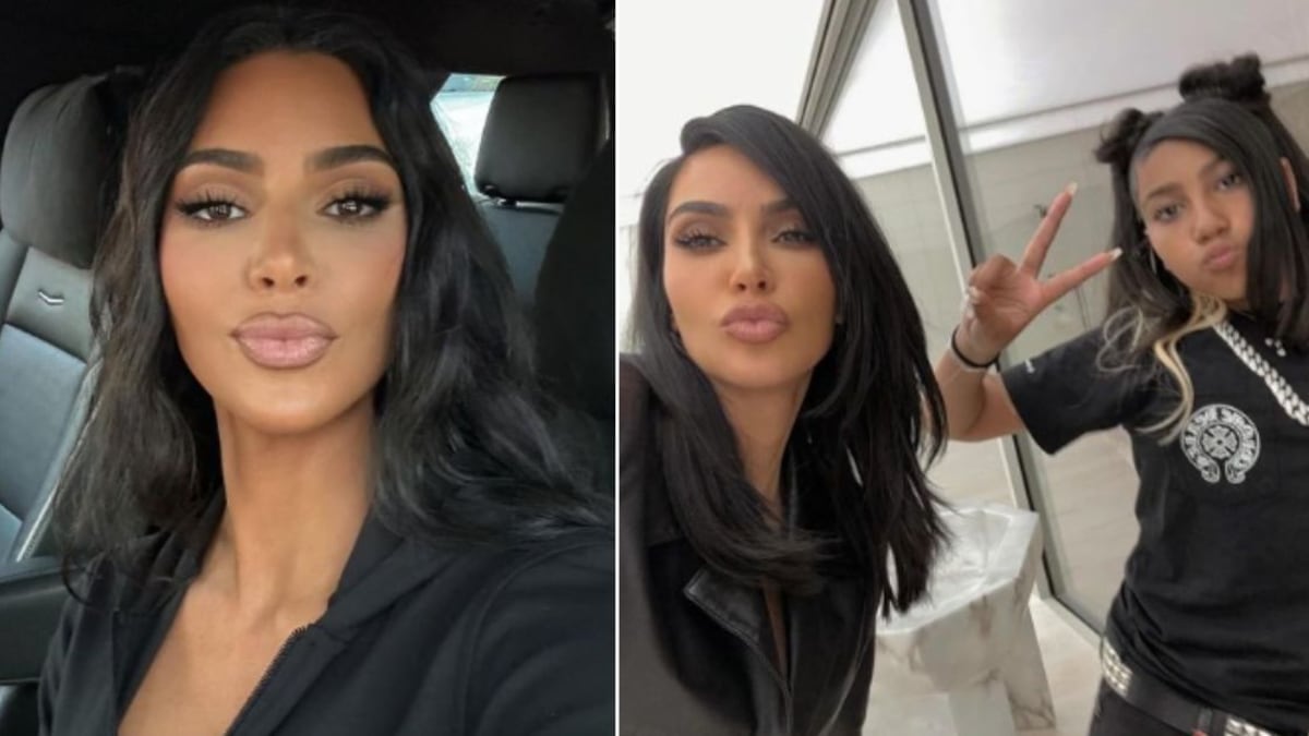 “Se dejó cejas perfectas”: hija de Kim Kardashian reaparece y sorprende con su transformación