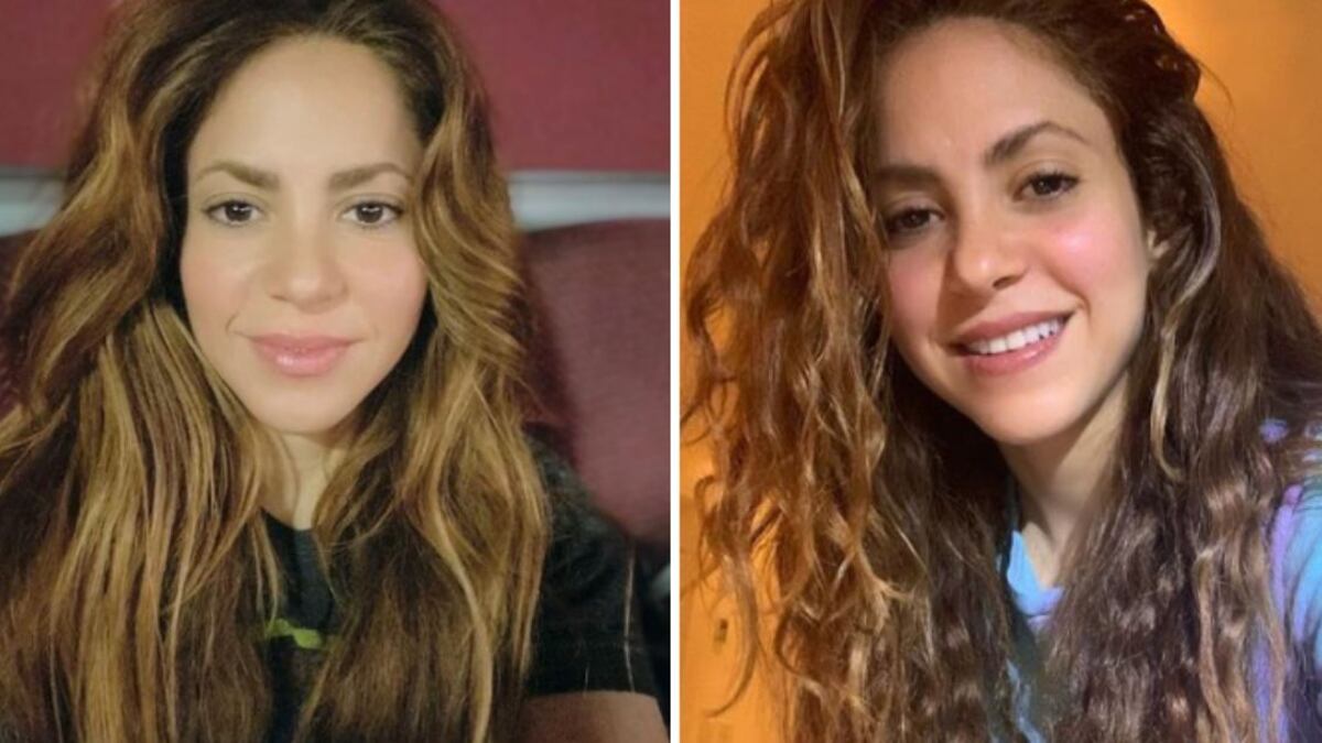 Shakira reapareció en un campo de béisbol con sus dos hijos
